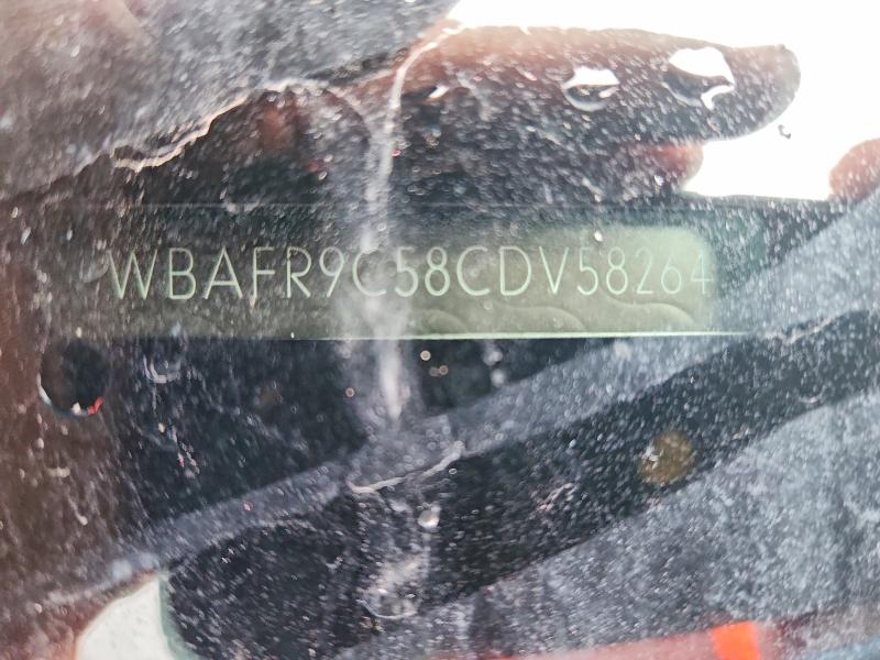 Продаж на аукціоні авто 2012 Bmw 550, vin: WBAFR9C58CDV58264, номер лоту: 60898506