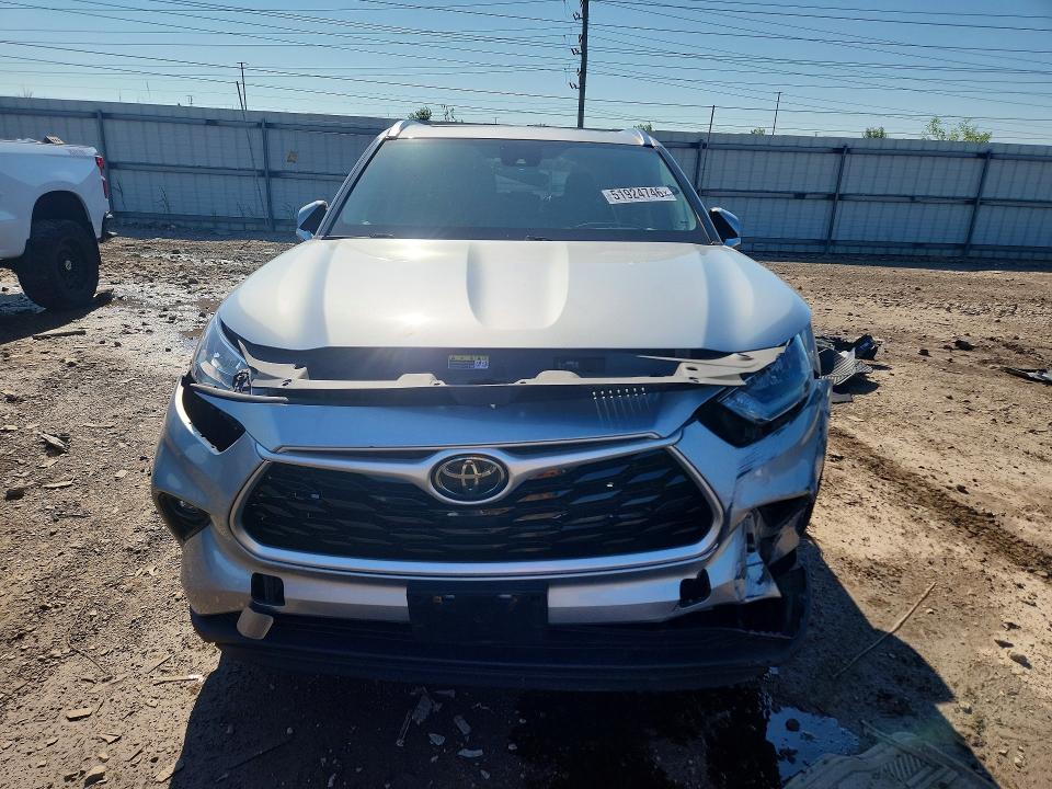 2020 Toyota Highlander მანქანა იყიდება აუქციონზე, vin: 5TDHZRBH5LS502858, აუქციონის ნომერი: 51924746