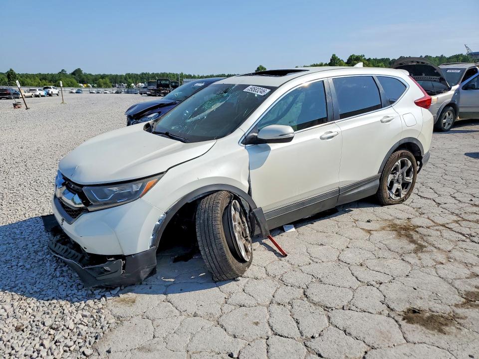 59583246 :رقم المزاد ، 2HKRW1H51HH518757 vin ، 2017 Honda Cr-v مزاد بيع