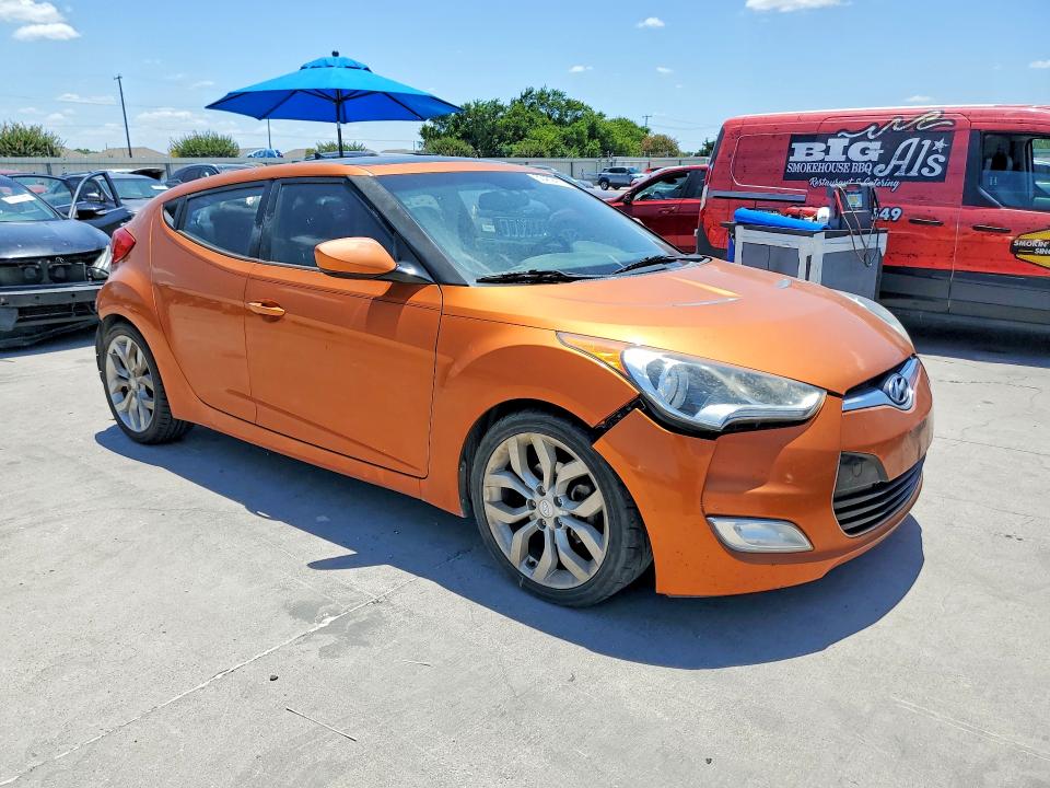 Продаж на аукціоні авто 2013 Hyundai Veloster, vin: KMHTC6AD4DU147005, номер лоту: 60459416