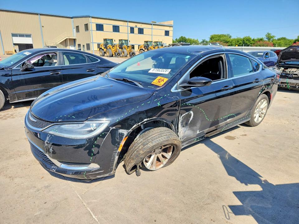 2017 Chrysler 200 მანქანა იყიდება აუქციონზე, vin: 1C3CCCABXHN504483, აუქციონის ნომერი: 61963526