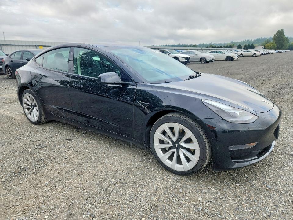 2022 Tesla Model 3 მანქანა იყიდება აუქციონზე, vin: 5YJ3E1EAXNF289614, აუქციონის ნომერი: 61360076