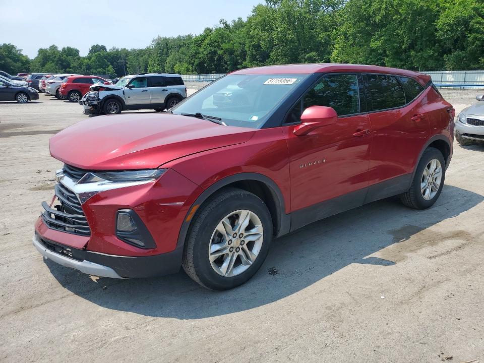 Auction sale of the 2021 Chevrolet Blazer, vin: 3GNKBHR40MS581061, lot number: 61159356