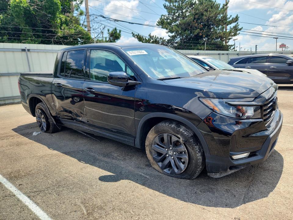 61017866 :رقم المزاد ، 5FPYK3F1XPB040183 vin ، 2023 Honda Ridgeline مزاد بيع