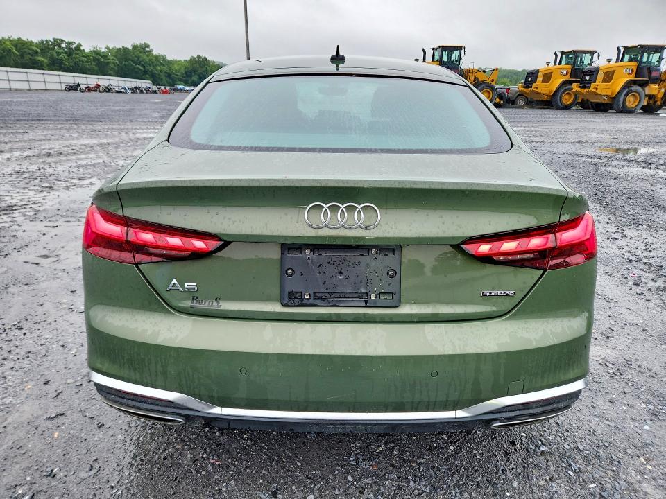 2024 Audi A5 მანქანა იყიდება აუქციონზე, vin: WAUFACF56RA019958, აუქციონის ნომერი: 60926966