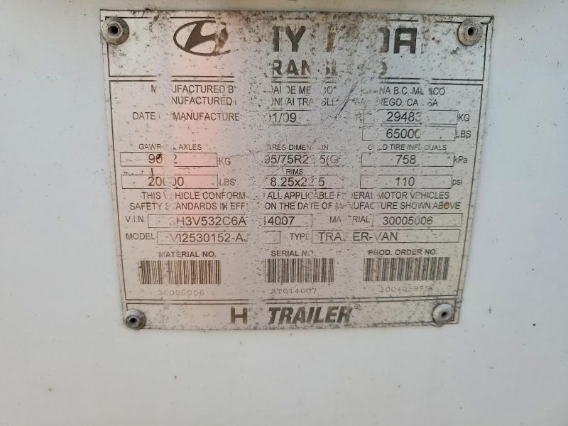 2010 Hyundai Translead Inc Unknown მანქანა იყიდება აუქციონზე, vin: 3H3V532C6AT014007, აუქციონის ნომერი: 60826766