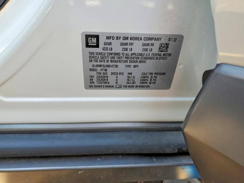 Продажа на аукционе авто 2022 Buick Encore Gx, vin: KL4MMFSL0NB147795, номер лота: 61036206
