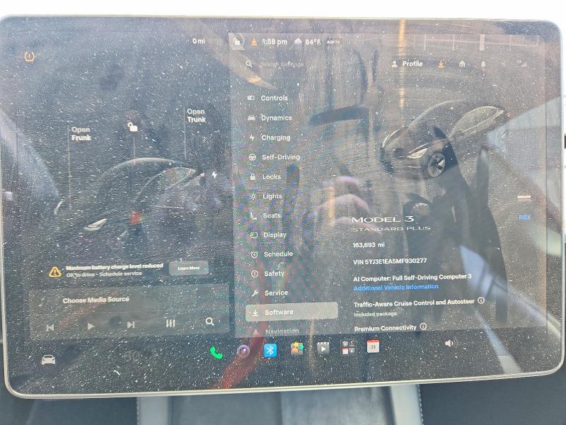 59168466 :رقم المزاد ، 5YJ3E1EA5MF930277 vin ، 2021 Tesla Model 3 مزاد بيع