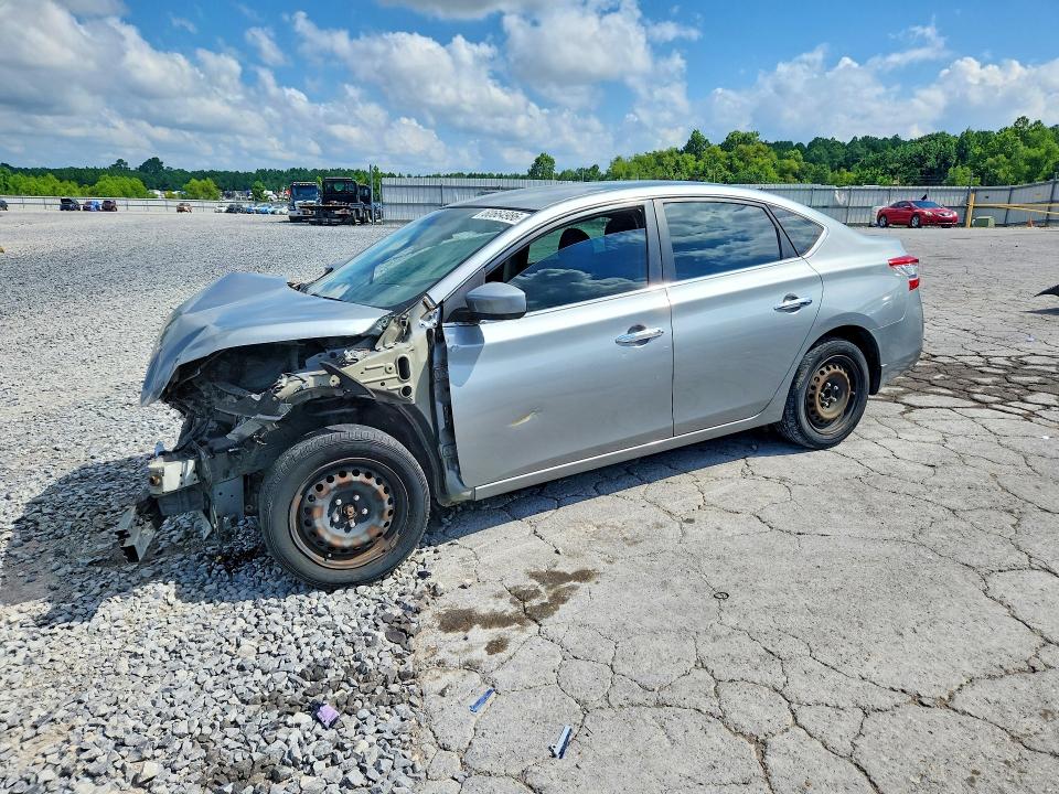 2013 Nissan Sentra მანქანა იყიდება აუქციონზე, vin: 3N1AB7AP0DL687592, აუქციონის ნომერი: 60664986
