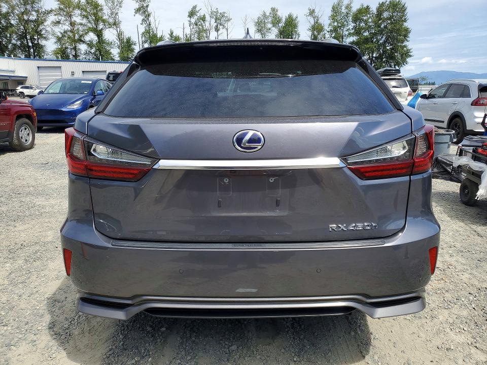 60417416 :رقم المزاد ، 2T2BGMCA7GC002422 vin ، 2016 Lexus Rx 450h مزاد بيع