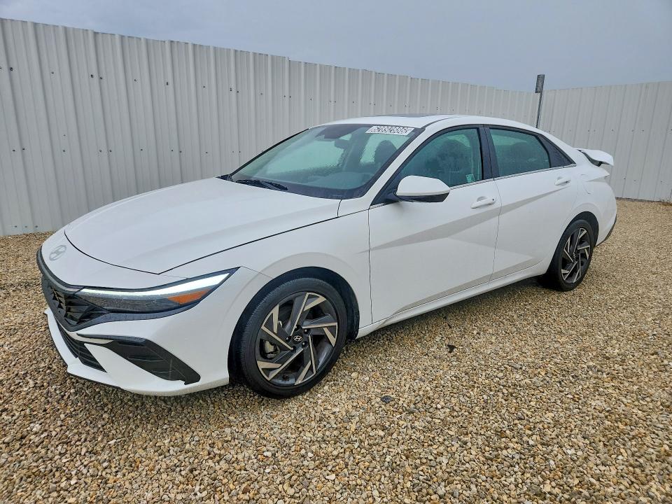 2025 Hyundai Elantra მანქანა იყიდება აუქციონზე, vin: KMHLS4DG5SU019950, აუქციონის ნომერი: 62892886