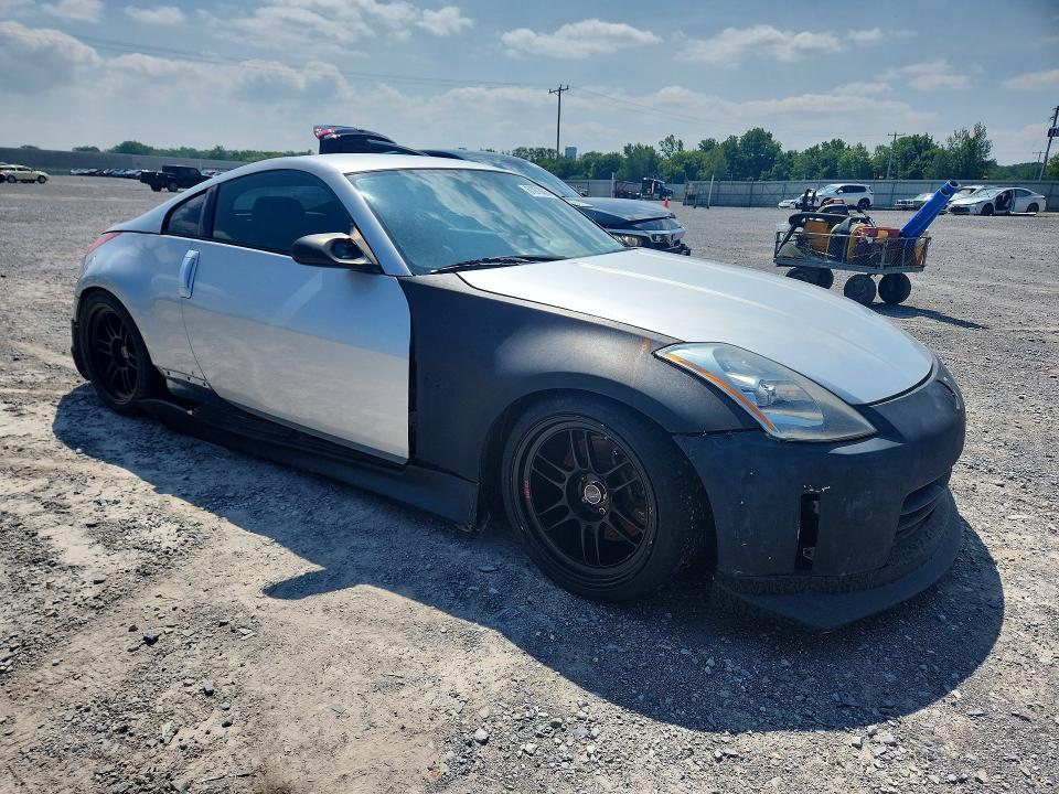 2006 Nissan 350z მანქანა იყიდება აუქციონზე, vin: JN1AZ34D26M301821, აუქციონის ნომერი: 61972006