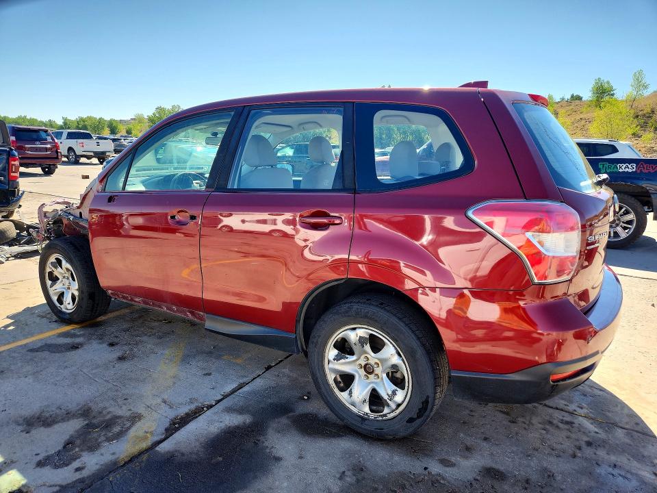 2016 Subaru Forester მანქანა იყიდება აუქციონზე, vin: JF2SJAAC1GH553385, აუქციონის ნომერი: 60461456