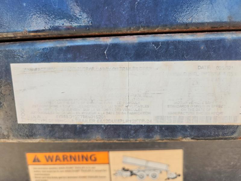 Продажа на аукционе авто 2021 Others Trailer, vin: 4YMBD1227MN015201, номер лота: 60819756