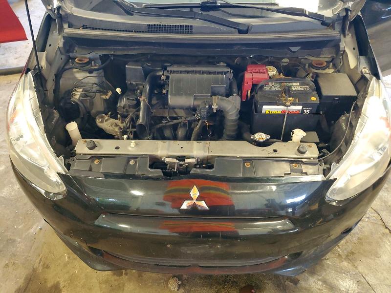 2015 Mitsubishi Mirage მანქანა იყიდება აუქციონზე, vin: ML32A4HJ4FH038466, აუქციონის ნომერი: 61012746