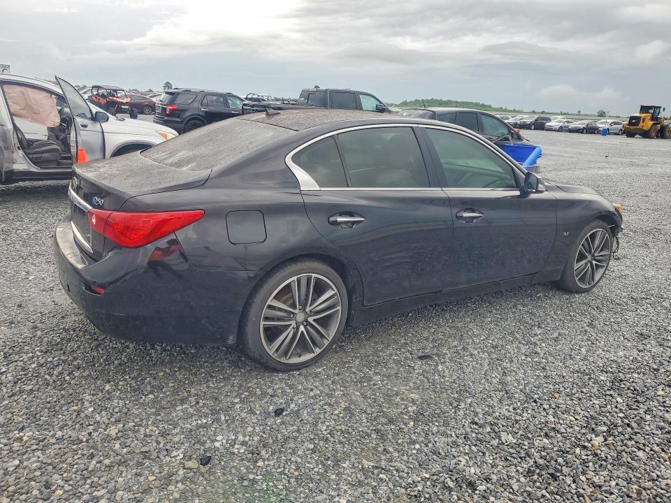 2014 Infiniti Q50 მანქანა იყიდება აუქციონზე, vin: JN1BV7AP5EM685596, აუქციონის ნომერი: 60594816