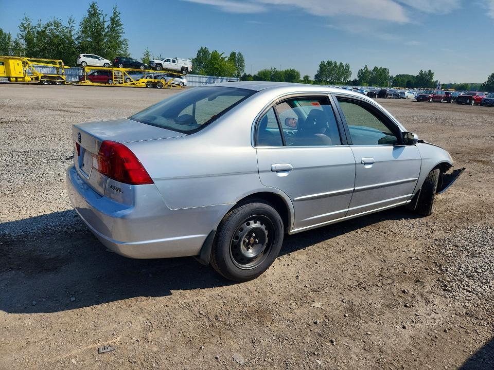 60123536 :رقم المزاد ، 2HHES36611H000838 vin ، 2001 Acura 1.7el مزاد بيع