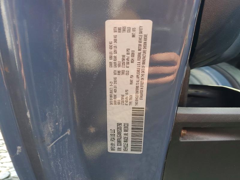 Продажа на аукционе авто 2021 Ram Promaster 3500, vin: 3C6MRVJG4ME535790, номер лота: 59746096