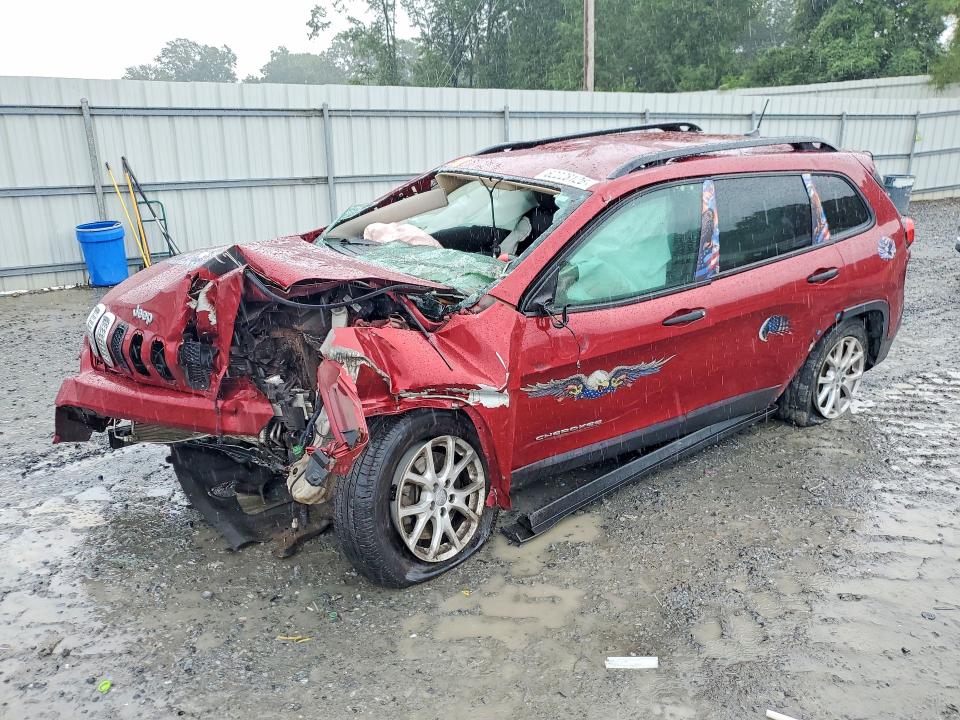 Продаж на аукціоні авто 2017 Jeep Cherokee, vin: 1C4PJMAB1HW590575, номер лоту: 62228126