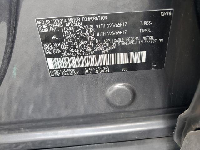61707726 :رقم المزاد ، JTMZFREV3HJ120718 vin ، 2017 Toyota Rav4 مزاد بيع