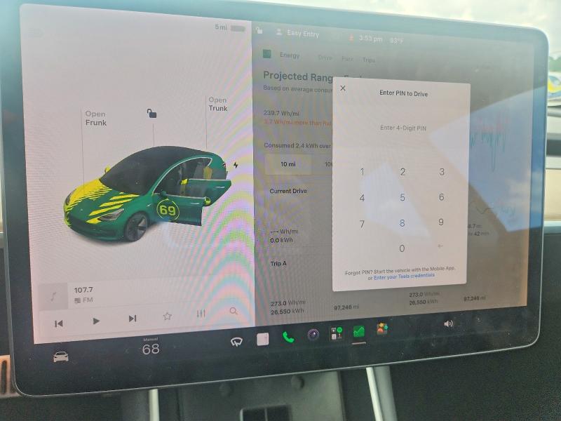 2018 Tesla Model 3 მანქანა იყიდება აუქციონზე, vin: 5YJ3E1EA2JF158056, აუქციონის ნომერი: 58047676