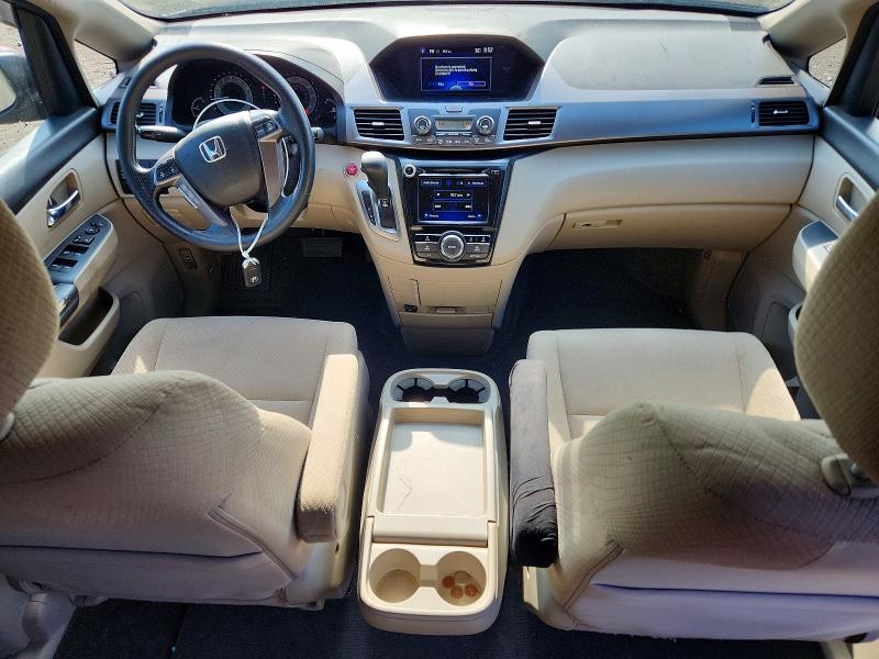 61487816 :رقم المزاد ، 5FNRL5H4XFB105609 vin ، 2015 Honda Odyssey مزاد بيع
