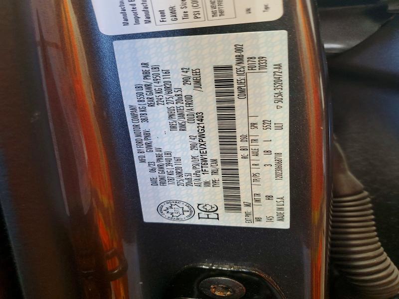 Продажа на аукционе авто 2023 Ford F150, vin: 1FT6W1EVXPWG21403, номер лота: 62645266