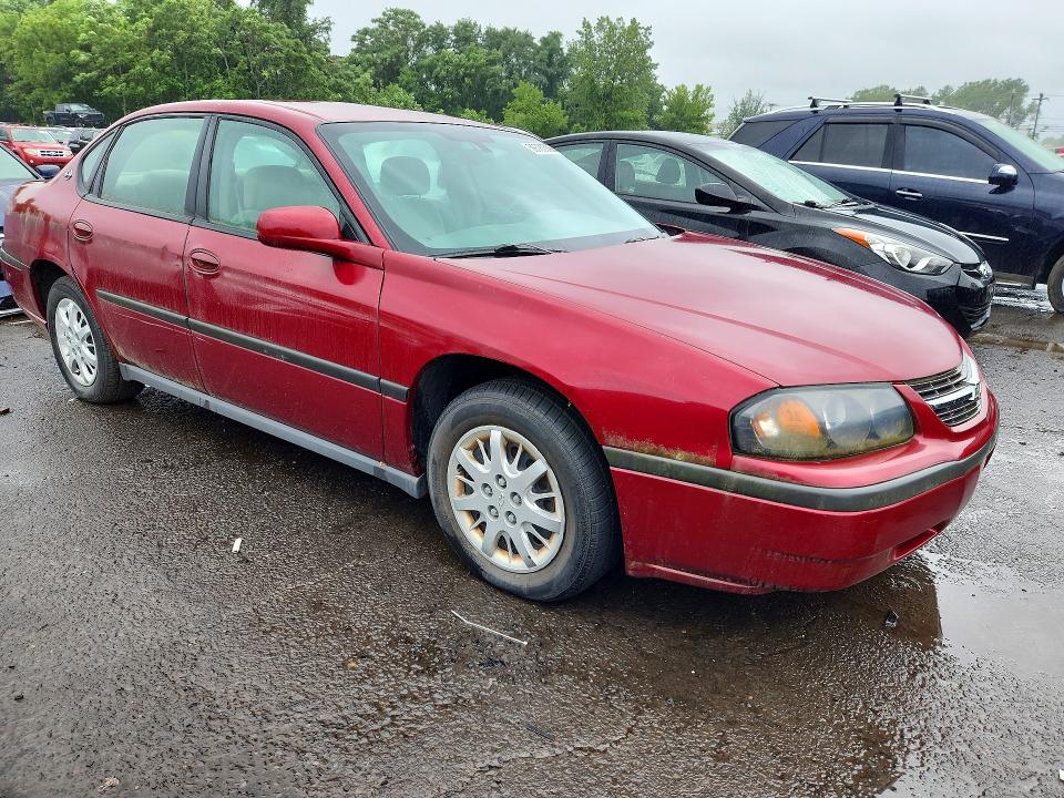 59720536 :رقم المزاد ، 2G1WF52E459315792 vin ، 2005 Chevrolet Impala مزاد بيع