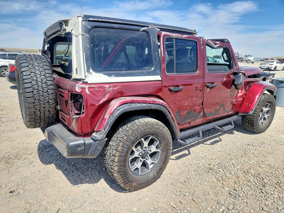 2021 Jeep Wrangler Unlimited მანქანა იყიდება აუქციონზე, vin: 1C4HJXFN2MW783689, აუქციონის ნომერი: 59686846