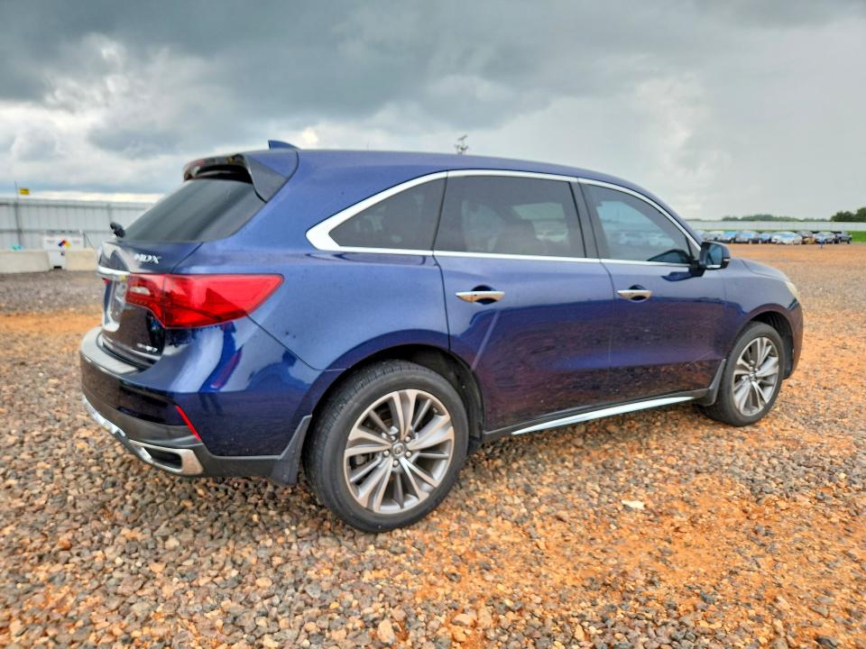 59881006 :رقم المزاد ، 5FRYD4H54HB024229 vin ، 2017 Acura Mdx مزاد بيع
