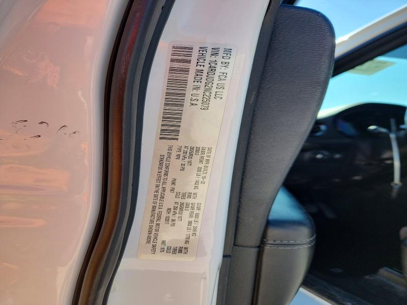 Продажа на аукционе авто 2022 Dodge Durango, vin: 1C4RDJDG2NC225079, номер лота: 62269226