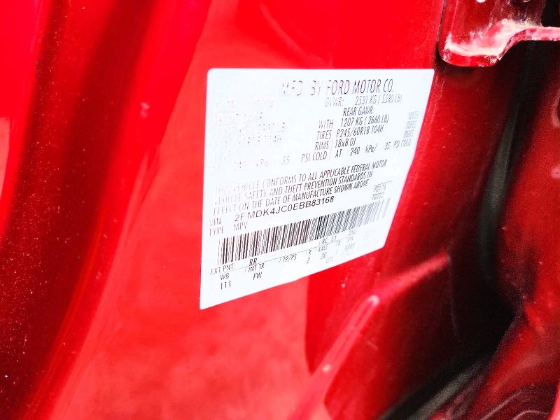 Aukcja sprzedaży 2014 Ford Edge, vin: 2FMDK4JC0EBB83168, numer aukcji: 61784516