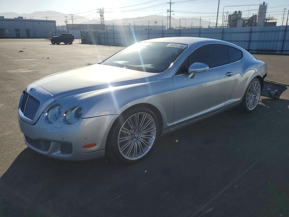 2008 Bentley Continental მანქანა იყიდება აუქციონზე, vin: SCBCP73W48C054593, აუქციონის ნომერი: 60894186