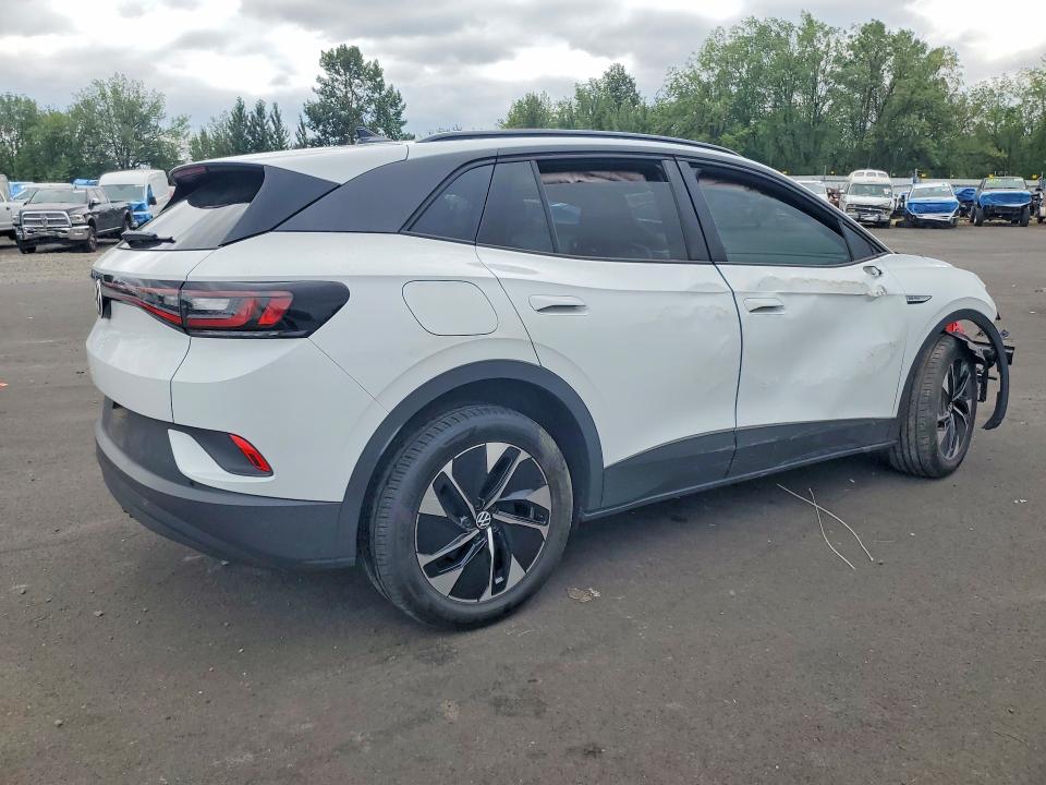 2022 Volkswagen Id.4 მანქანა იყიდება აუქციონზე, vin: WVGJNPE20NP074621, აუქციონის ნომერი: 61605786
