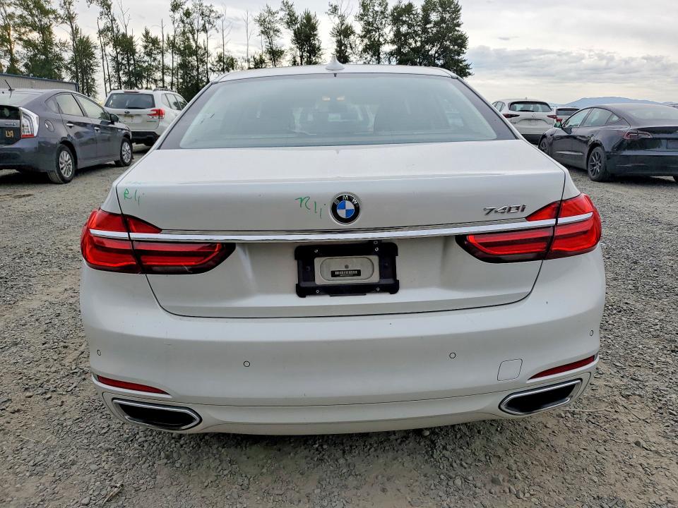 Aukcja sprzedaży 2016 Bmw 740, vin: WBA7E2C53GG504155, numer aukcji: 61200496