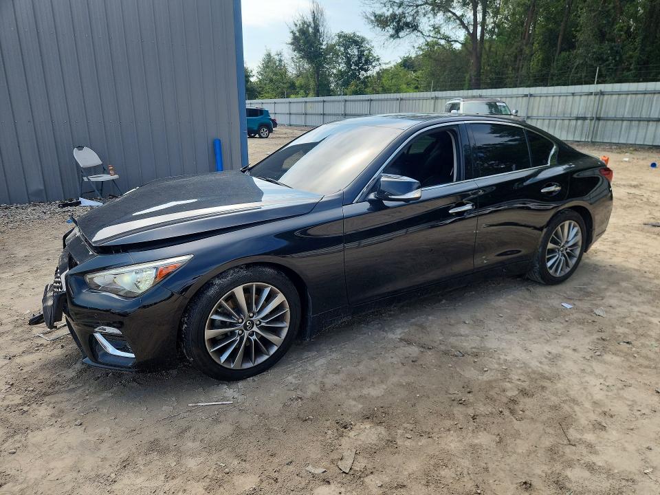 2022 Infiniti Q50 მანქანა იყიდება აუქციონზე, vin: JN1EV7BR4NM341691, აუქციონის ნომერი: 63352246