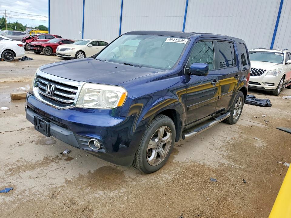 59743206 :رقم المزاد ، 5FNYF4H50EB036353 vin ، 2014 Honda Pilot مزاد بيع
