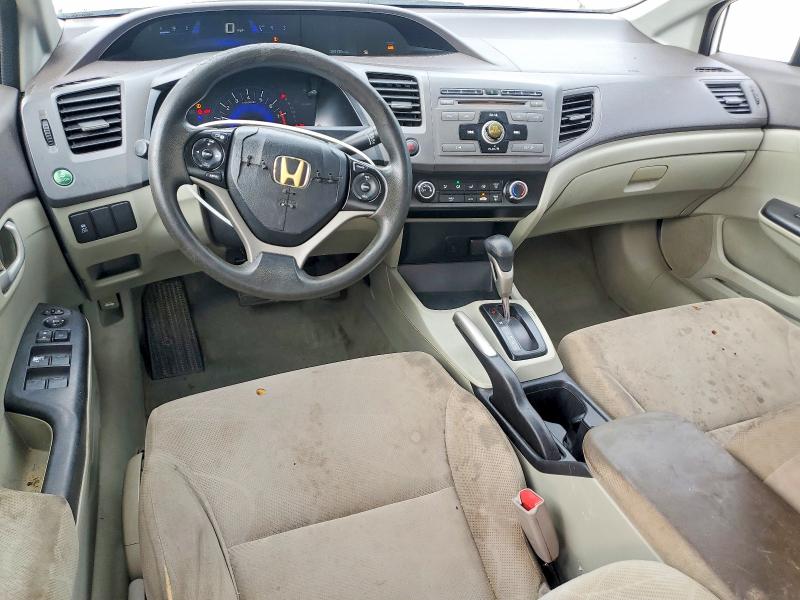 2012 Honda Civic მანქანა იყიდება აუქციონზე, vin: 19XFB2F53CE051149, აუქციონის ნომერი: 59703606