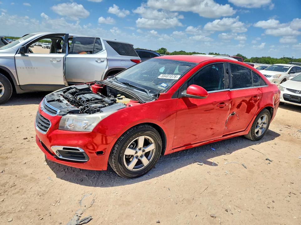 59401076 :رقم المزاد ، 1G1PE5SB6G7100626 vin ، 2016 Chevrolet Cruze Limited مزاد بيع