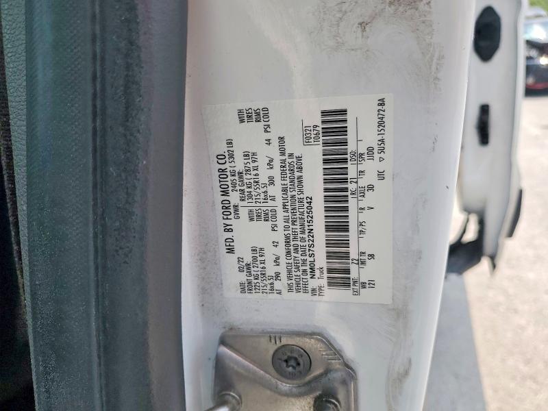 Продажа на аукционе авто 2022 Ford Transit Connect, vin: NM0LS7S22N1525042, номер лота: 63037566
