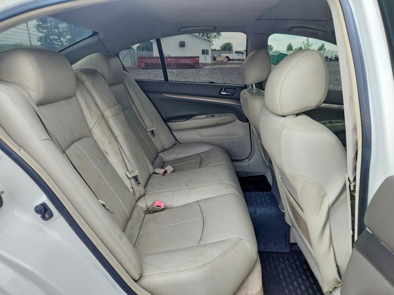 2010 Infiniti G37 Sedan მანქანა იყიდება აუქციონზე, vin: JN1CV6AR8AM252431, აუქციონის ნომერი: 62490236
