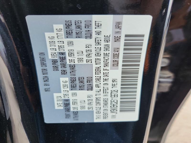 59306756 :رقم المزاد ، JM3KKBHD2S1199708 vin ، 2025 Mazda Cx-90 مزاد بيع