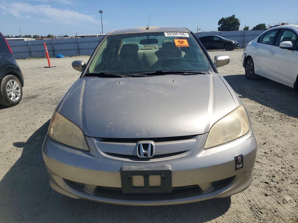 Aukcja sprzedaży 2005 Honda Civic, vin: JHMES96615S021840, numer aukcji: 59398106