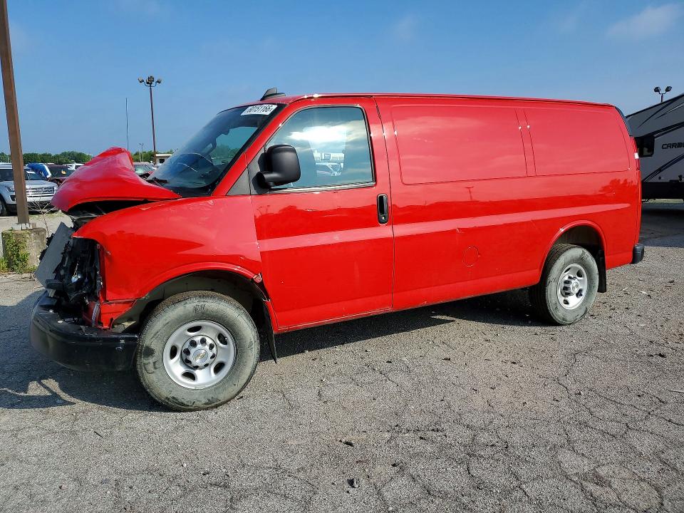 60151166 :رقم المزاد ، 1GCWGAFP6S1147730 vin ، 2025 Chevrolet Express مزاد بيع
