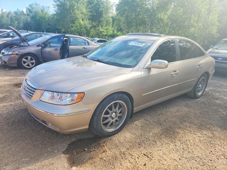 2008 Hyundai Azera მანქანა იყიდება აუქციონზე, vin: KMHFC46F58A301501, აუქციონის ნომერი: 57404026
