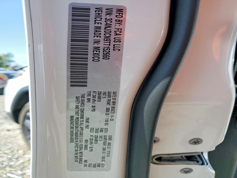 Продажа на аукционе авто 2026 Jeep Compass, vin: 3C4NJDCN9TT152660, номер лота: 60670106
