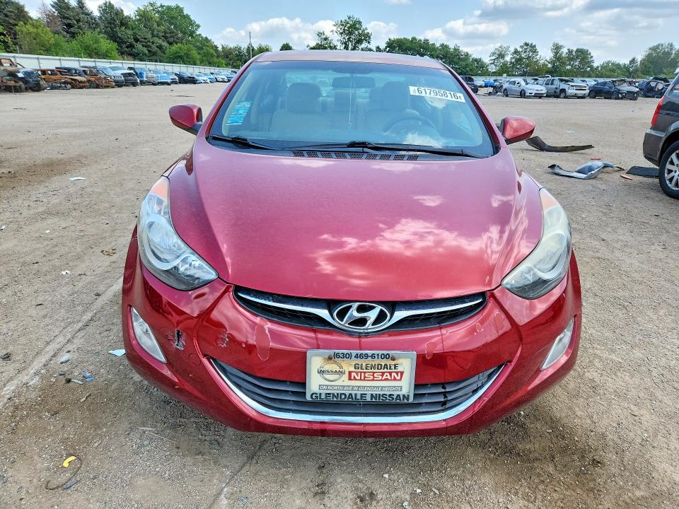 61795816 :رقم المزاد ، 5NPDH4AE1DH448316 vin ، 2013 Hyundai Elantra مزاد بيع