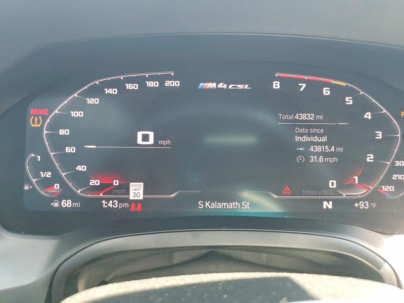 Продаж на аукціоні авто 2023 Bmw M4, vin: WBS43AZ05PCL25861, номер лоту: 61570186