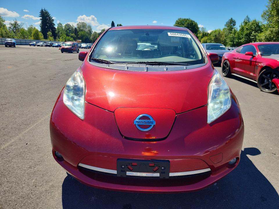 Продаж на аукціоні авто 2011 Nissan Leaf, vin: JN1AZ0CP8BT006250, номер лоту: 60843686