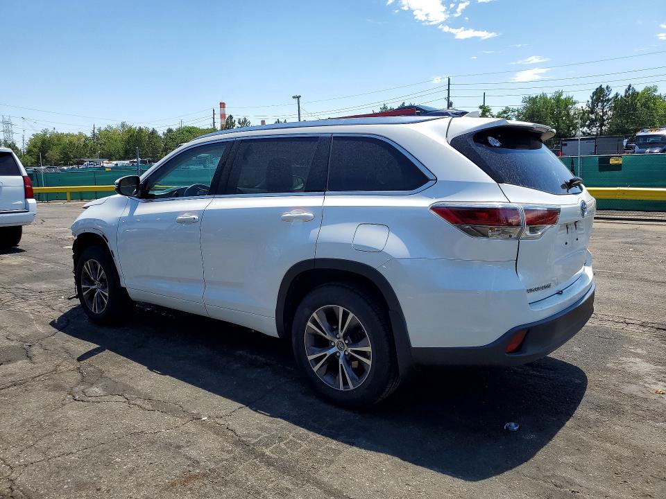 Продажа на аукционе авто 2016 Toyota Highlander, vin: 5TDJKRFH2GS267258, номер лота: 59330336